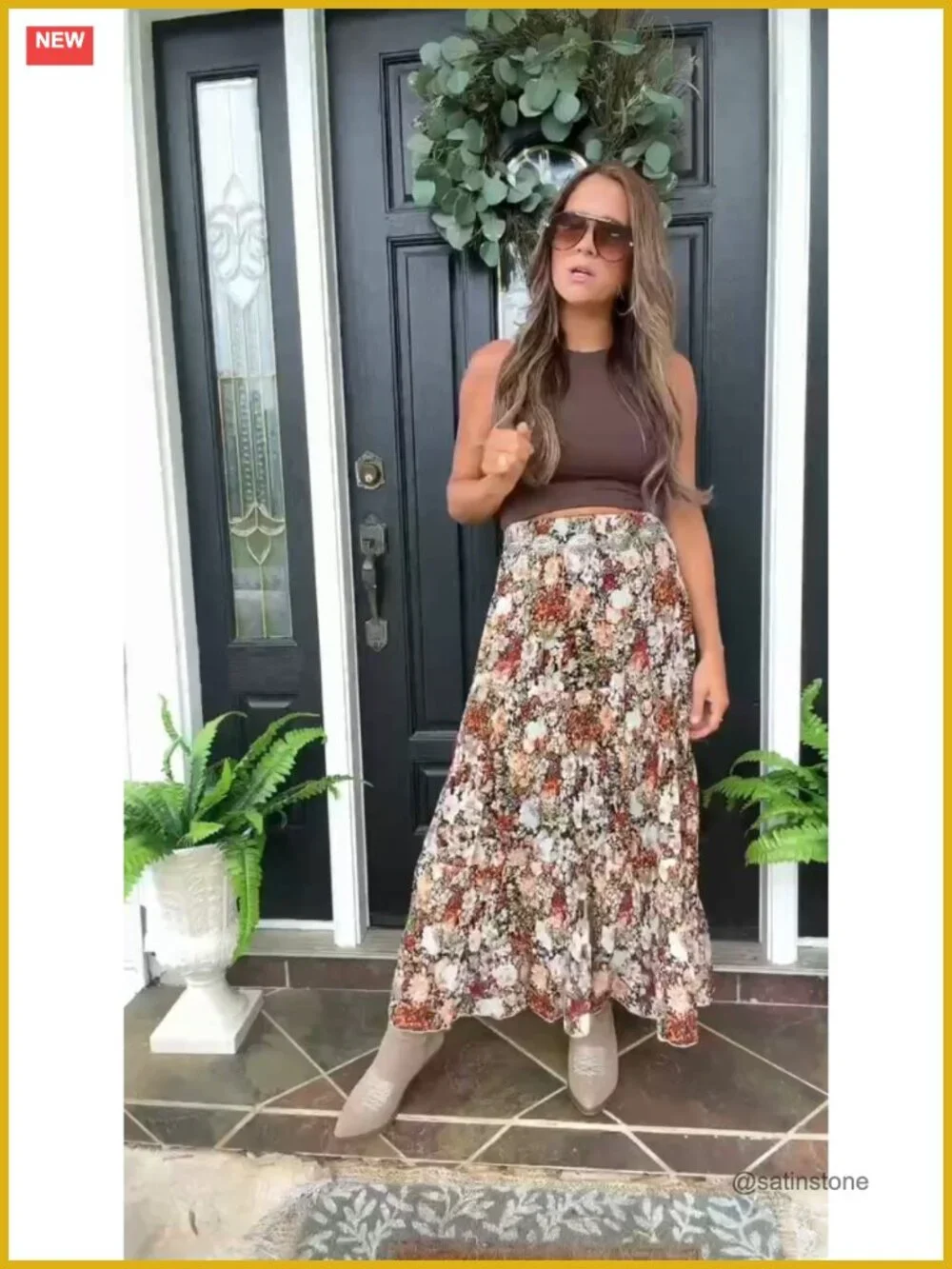 N/A flowy chiffon